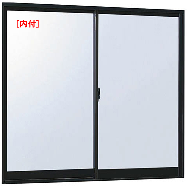 アルミサッシ フレミングJ 内付 引違い窓 08005 単板 品質保証 W845×H570 保障