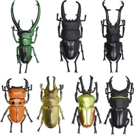 昆虫 おもちゃ 立体甲虫図鑑 世界のクワガタ