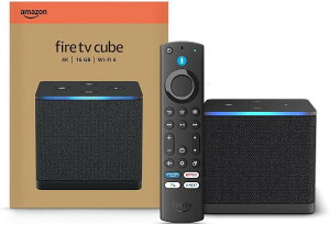 Amazon Fire TV Cube �A�}�]�� �t�@�C�A�[�@�X�e�B�b�N�@�L���[�u ��3���� Alexa�Ή� �X�g���[�~���O���f�B�A�v���[���[ 4K Ultra HD Wi-Fi 6E �V�i