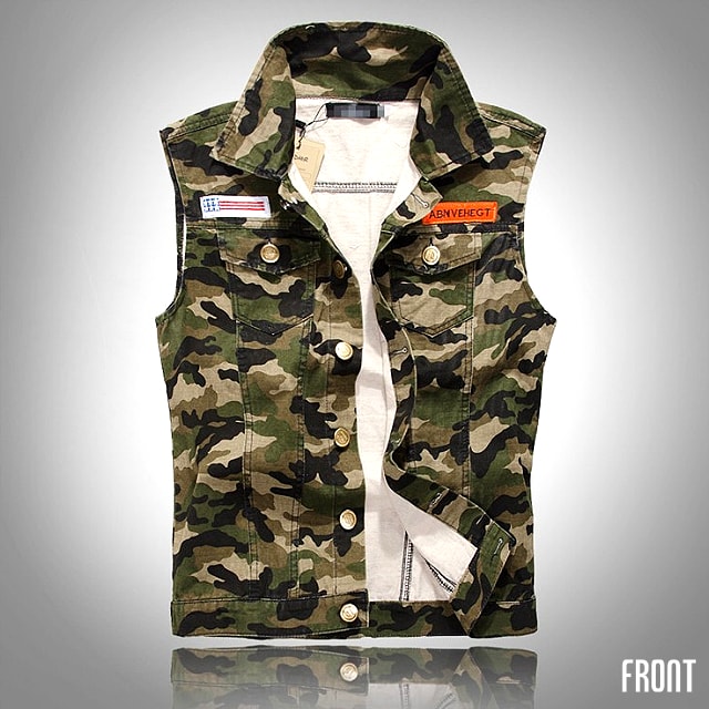 楽天市場】【送料無料!】日本未発売! [Army Paches Camouflage Vest