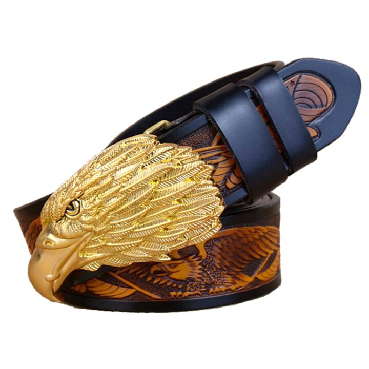 楽天市場】全9種類!6サイズ! [Vintage Eagle Head Buckle Genuine 