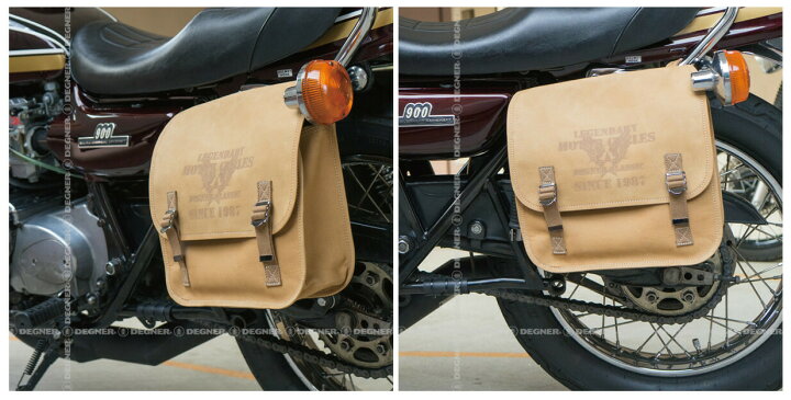 楽天市場】正規品 [DEGNER MILITARY TASTE LEATHER SADDLEBAG /SB-78 