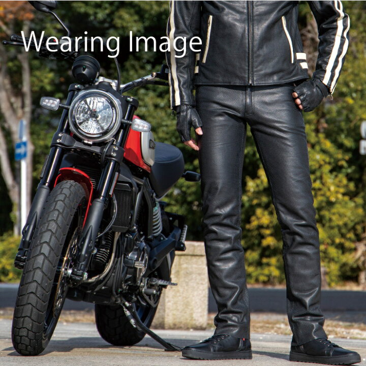 楽天市場】正規品 [DEGNER MESH LEATHER PANTS /DP-38P] デグナー 