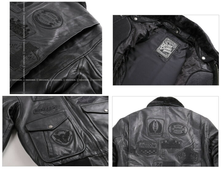 楽天市場】正規品 [DEGNER VINTAGE FLIGHT LEATHER JACKET /16WJ-10C 