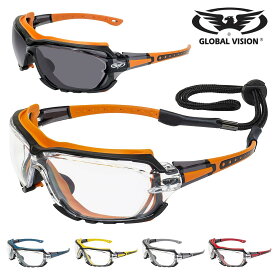 GLOBAL VISION Octane A/F バイク サングラス ゴーグルMotorcycle Safety Sunglass カラー全12通り! グローバルビジョン オクタン セーフティー サングラス! ガスケット取外OK! ANSI Z87.1 両面曇り止め UV400 飛散防止加工 耐擦傷 アンチフォグ自転車