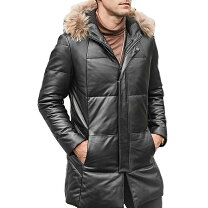 楽天市場】リアルファー ダウンコート（メンズファッション）の通販 