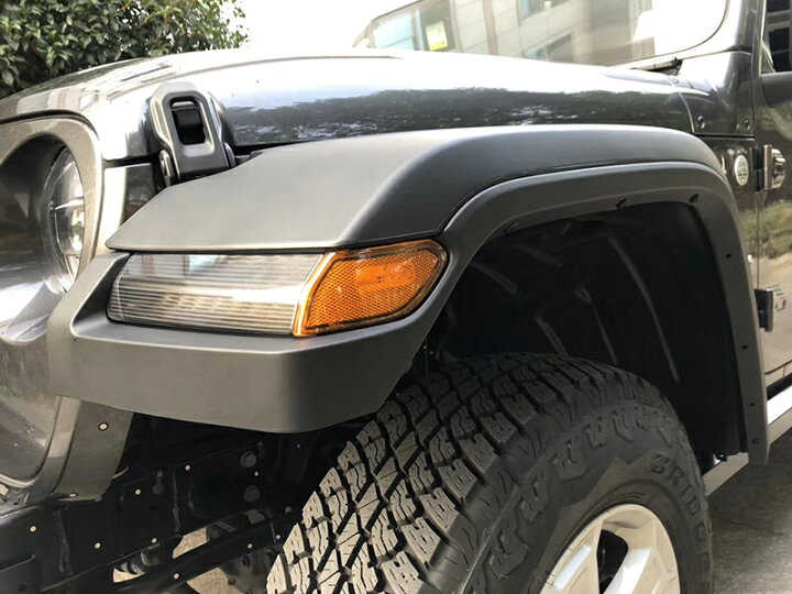 楽天市場】JEEP ジープ ラングラー JL 2018- ルビコンフェンダーKIT 