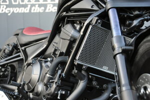 MORIWAKI/L REBEL1100 21-AREBEL1100T 23- Radiator Core Guard WG^[RAK[h SILVER (i 01911-201T5-00)
