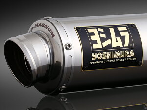 YOSHIMURA/ヨシムラ 機械曲GP-MAGNUMサイクロン TYPE-UP EXPORT SPEC 政府認証 Monkey125 SS ステンレスカバー 110A-44F-5Y51
