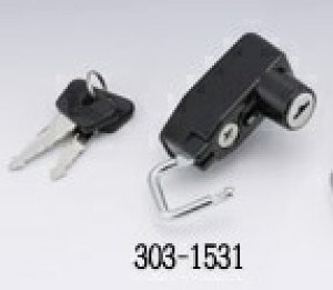 kijima/キジマ ヘルメットロックASSY(本体のみ) M6 ブラック (品番 303-1531)