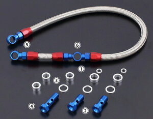 【PMC.Inc】 GPZ900R シリンダーヘッドバイパス カラーセット 単品