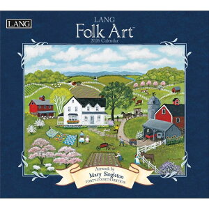 2026 USAJ_[ Ǌ|@LANG@Folk Art@tH[NA[g