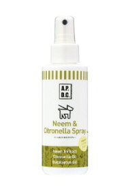 【GET！A.P.D.C. ニーム＆シトロネラスプレー 125ml】ペットのケア用品