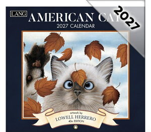 2027�N(�ߘa9�N) USA �����O�J�����_�[ (American Cat)�A�����J���@�L���b�g�@LANG�ЃJ�����_�[�@�J���g���[�J�����_�[�@�˂��@�L�@���g���@�L�W�g���@���V�A���u���[�@�n�`����