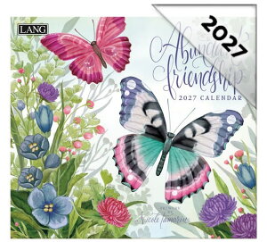 2027�N�i�ߘa9�N�j USA �����O�J�����_�[ (Abundant Friendshi)�A�o���_���g�@�t�����h�V�b�v�@LANG�ЃJ�����_�[�@�J���g���[�J�����_�[�@�������@�n�E�X�@�Ɓ@�o�[�g�n�E�X�@�t���[�c�@�p���v�L