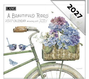 2027�N (�ߘa9�N) USA �����O�J�����_�[ (A BEAUTIFUL RIDE)�r���[�e�B�t���@���C�h�@LANG�ЃJ�����_�[�@�J���g���[�J�����_�[�@���]�ԁ@���ԁ@�����@���X�@��