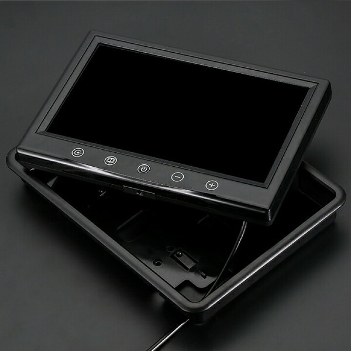 楽天市場】一体型12V/24V兼用 9インチ車載モニター 大型車・トラックに 