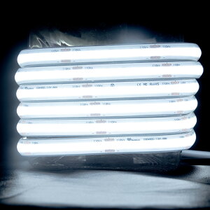 �����P�x led �e�[�v COB �e�[�v���C�g �����R������ �����xLED�`�b�v�z�� 480��/M ���F �d���F �����F �ƒ�p �R���Z���g LED �ԐڏƖ� led�e�[�v���C�g cob AC110V PSE�F�؍� 50cm 1m 3m 5m~100m ���� �Ɩ� 