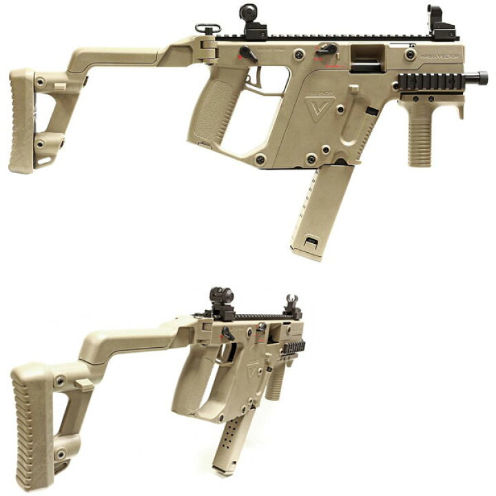 楽天市場】KWA KRISS VECTOR クリスベクターガスブローバック SMG 