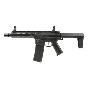 DE Airsoft �n�j�[�o�W���[ Honey Badger by Q SBR AEG (�����[�^�[�d�l/Falcon2.0�d�q�g���K�[����/JP Ver.) Black �K���P�[�X�t