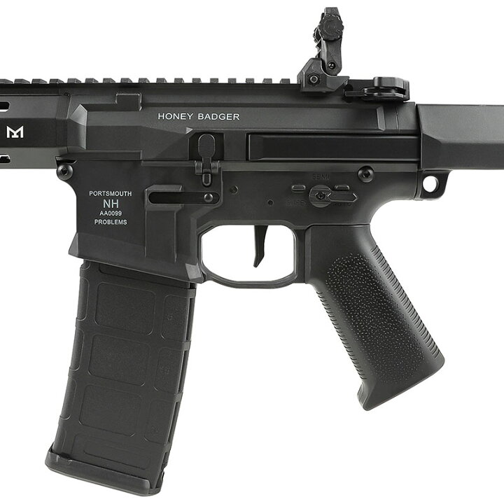 楽天市場】Double Eagle ダブルイーグル Honey Badger ハニーバジャー by Q SBR AEG 電動ガン ショートバレル ライフル (電子トリガー搭載/JP Ver.) Black ガンケース付 エアガン 18歳以上【同梱不可】 【配送業者:佐川急便限定】 : H.T.G.楽天市場店 楽天市場】Double Eagle ダブルイーグル Honey Badger ハニーバジャー by Q SBR AEG 電動ガン ショートバレル ライフル (電子トリガー搭載/JP Ver.) Black ガンケース付 エアガン 18歳以上【同梱不可】 【配送業者:佐川急便限定】 : H.T.G.楽天市場店