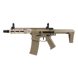 DE Airsoft �n�j�[�o�W���[ Honey Badger by Q SBR AEG (�����[�^�[�d�l/Falcon2.0�d�q�g���K�[����/JP Ver.) Dark Earth �K���P�[�X�t