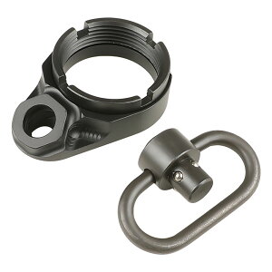 Airsoft Artisan �����}���C �K�X�u���[�o�b�NM4 �p PHASE5�X�^�C�� �X�����O�}�E���g�v���[�g Black (QD�X�C�x���t)