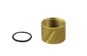 5KU Twist fluted �X���b�h�v���e�N�^�[ Gold (14mm�t�l�W)