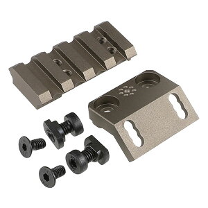 Airsoft Artisan AD�X�^�C�� M-LOK 45�x�I�t�Z�b�g ���C�g�}�E���g Dark Earth �y���[����(�l�R�|�X)�z