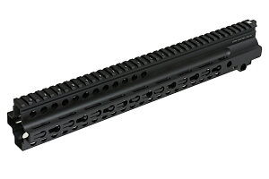 Madbull Strike Industries HK416 CRUX Keymod���C���n���h�K�[�h 15inch BK