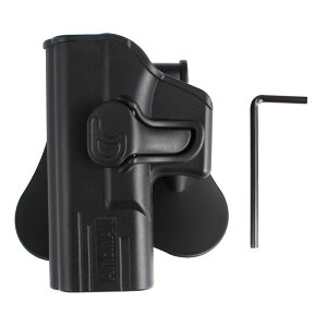 Amomax Glock �G�A�\�t�g�z���X�^�[ ���p�E�p�h��/Black (G19/23/32/ISSC M22/ICS BLE-XAE�V���[�Y)