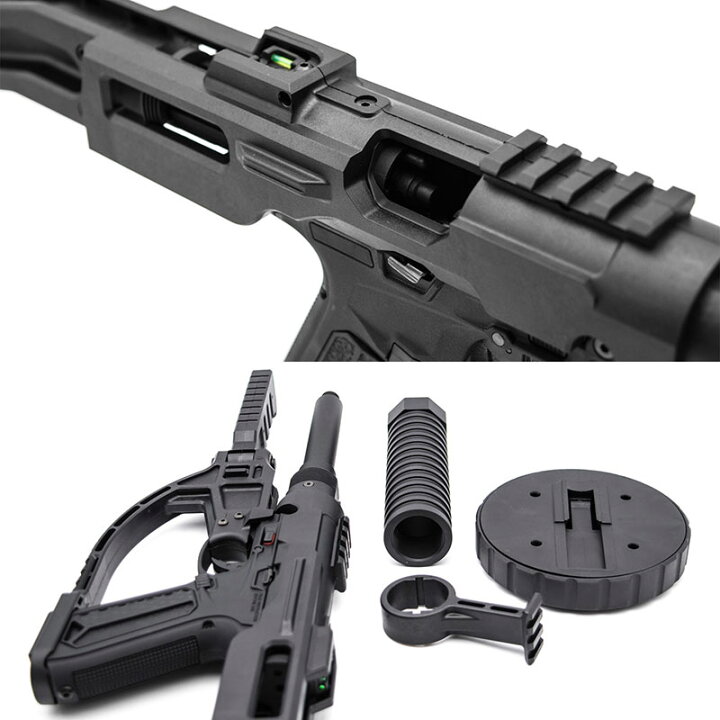 楽天市場】C&C Tac ZAスタイルマシンガンキット ACTION ARMY AAP-01 