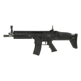 WE SCAR-L ガスブローバックライフル ガスガン BK エアガン 18歳以上