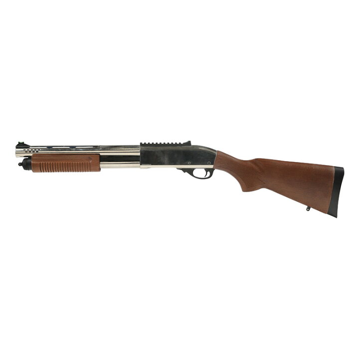 楽天市場】Golden Eagle M870 ガスショットガン ショートモデル Silver 