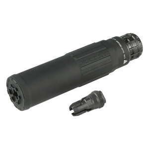 Airsoft Artisan CGS SCI-SIX �^�C�v �_�~�[�T�C�����T�[ & 3Prong �t���b�V���n�C�_�[�Z�b�g 14mm�t�l�W Black
