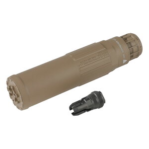 Airsoft Artisan CGS SCI-SIX �^�C�v �_�~�[�T�C�����T�[ & 3Prong �t���b�V���n�C�_�[�Z�b�g 14mm�t�l�W DarkEarth