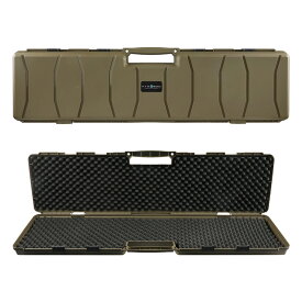HTGベーシック WAVE 120 (大容量 軽量 Stackable/積み重ね可能) ハードガンケース ガンケース ハードケース 120cm Olive Drab (Economyモデル)