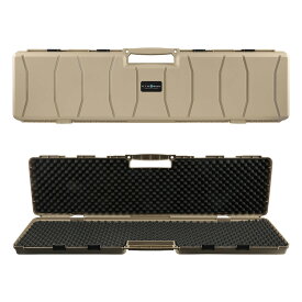 HTGベーシック WAVE 120 (大容量 軽量 Stackable/積み重ね可能) ハードガンケース ガンケース ハードケース 120cm Tan (Economyモデル)