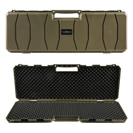 HTGベーシック WAVE 100 (大容量 軽量 Stackable/積み重ね可能) ハードガンケース 100cm Olive Drab (Economyモデル)