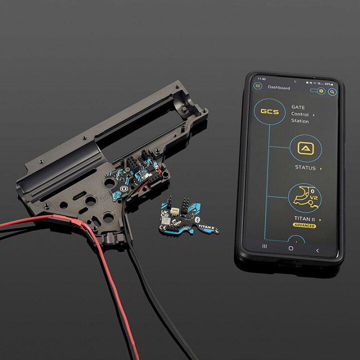 楽天市場】GATE TITAN 2 Ver2メカボックス用 後方配線 Bluetooth 