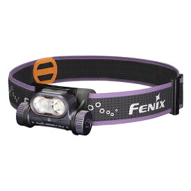 FENIX(フェニックス) HM65R-T V2.0 マグネシウム合金製 トレイルランニング用 軽量 ヘッドライト Dark Purple 最1600ルーメン/170m照射 Type-C 充電 登山 極地対応 ヘッドランプ ポータブルワークライト ポータブルライト LEDライド 懐中電灯 防災対策
