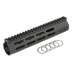 Airsoft Artisan Stubborn Mule �^�C�v OCTAGONAL 9�C���` �n���h�K�[�h BK (AEG/MWS/GBB/PTW)