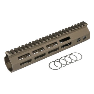 Airsoft Artisan Stubborn Mule �^�C�v OCTAGONAL 9�C���` �n���h�K�[�h DE (AEG/MWS/GBB/PTW)