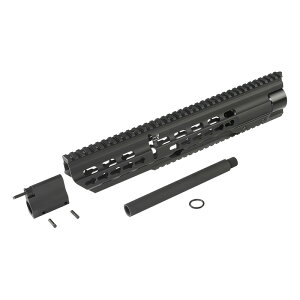Airsoft Artisan HK417P 14.5 �C���` Key-Mod �n���h�K�[�h �����}���C������d���K�� HK417 �Ή� Black