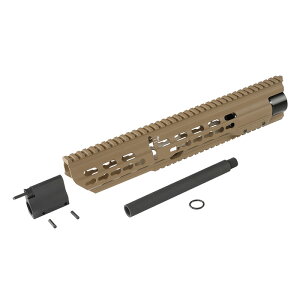 Airsoft Artisan HK417P 14.5 �C���` Key-Mod �n���h�K�[�h �����}���C������d���K�� HK417 �Ή� Dark Earth