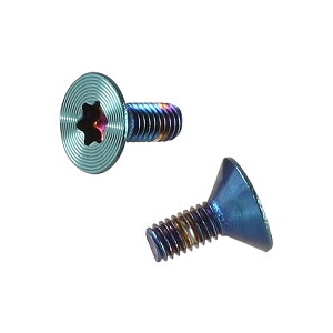 5KU �X�e�����X �O���b�v�X�N�����[ M3x8 KJ / ASG CZ Shadow 2�ETS2 GBB �Ή� Light Blue�y���[����(�l�R�|�X)�z