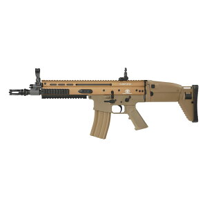 CYBERGUN/CYMA Plus CM063 FN SCAR L Replica Toy AEG FDE (Official Licensed/JP Ver./Eshooter�d�q�g���K�[����/180�����S�ۏ�/�t�����^���d���K��)