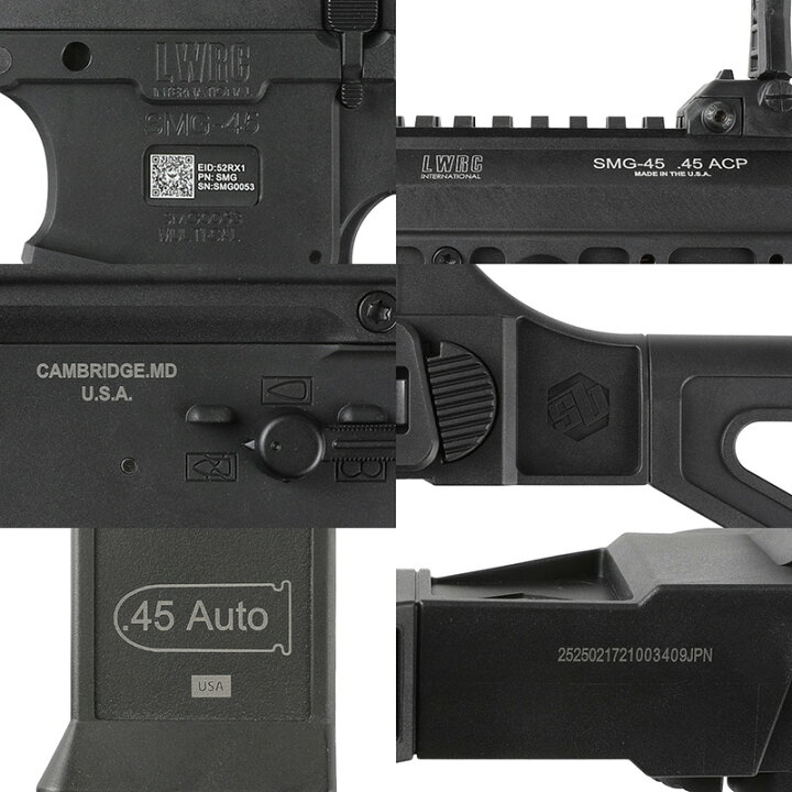 楽天市場】DE Airsoft LWRCI SMG-45 AEG 電動ガン サブマシンガン 