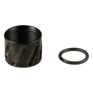 5KU Twist fluted �X���b�h�v���e�N�^�[ Black (14mm�t�l�W)