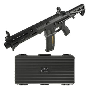 DE Airsoft Maxim Defense MDX:508C AEG (Kestrel V2����/UTR�V���[�Y) �n�[�h�K���P�[�X�t Black